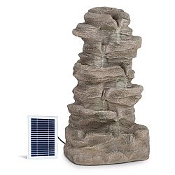 Blumfeldt Stonehenge XL, solární fontána, LED osvětlení, polyresin, lithium-iontová baterie
