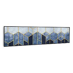 Klarstein Wonderwall Air Art Smart, infračervený ohřívač, 120 x 30 cm, 350 W, modrá čára