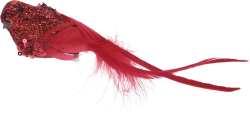 Červený ptáček, 15 cm