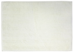Ocean, BIO bavlna, krémová, vlnkovaný vzor, 50x70 cm
