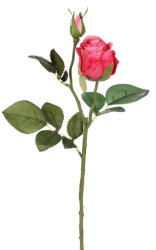 Růže 46 cm, růžová