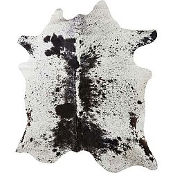 Bílo-hnědý koberec z hovězí kůže Kare Design Hide, 190 x 150 cm