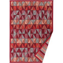 Červený vzorovaný oboustranný koberec Narma Treski, 70  x  140 cm