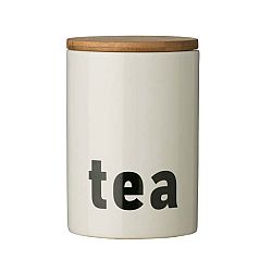 Dóza na čaj z dolomitu Premier Housewares, ⌀ 10 cm