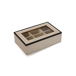 Dřevěný box na čaj Versa Erling