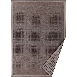 Hnědý vzorovaný oboustranný koberec Narma Helme, 160 x 230 cm