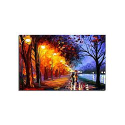 Obraz na plátně Fall Walk, 70 x 45 cm