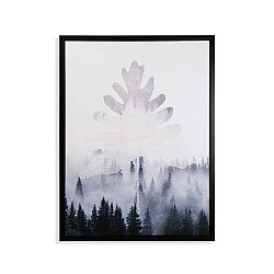 Obraz Versa Leaf Cloudy Forest, 60 x 80 cm