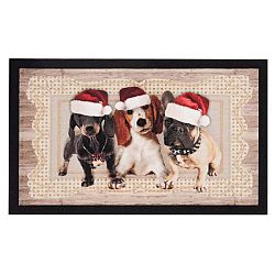 Rohožka Hanse Home Christmas Dogs II, 45 x 75 cm