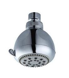 Úsporná fixní sprchová hlaAguaflux Comfort 50.02 s 5 nastaveními proudu 8l