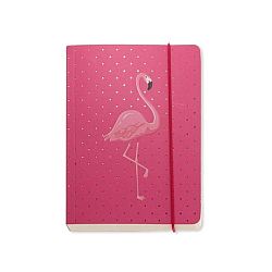 Zápisník A6 Go Stationery Flamingo Pink