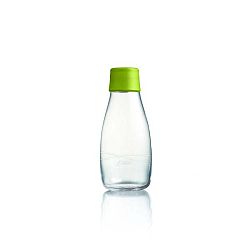 Zelená skleněná lahev ReTap s doživotní zárukou, 300 ml